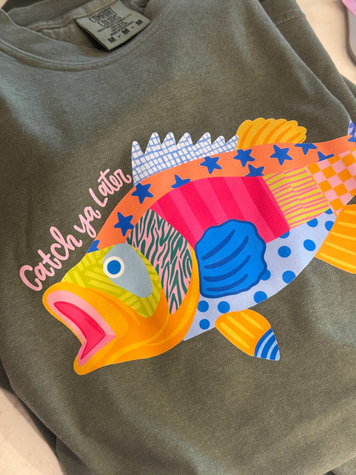 Catch Ya Later Bass Graphic Tee