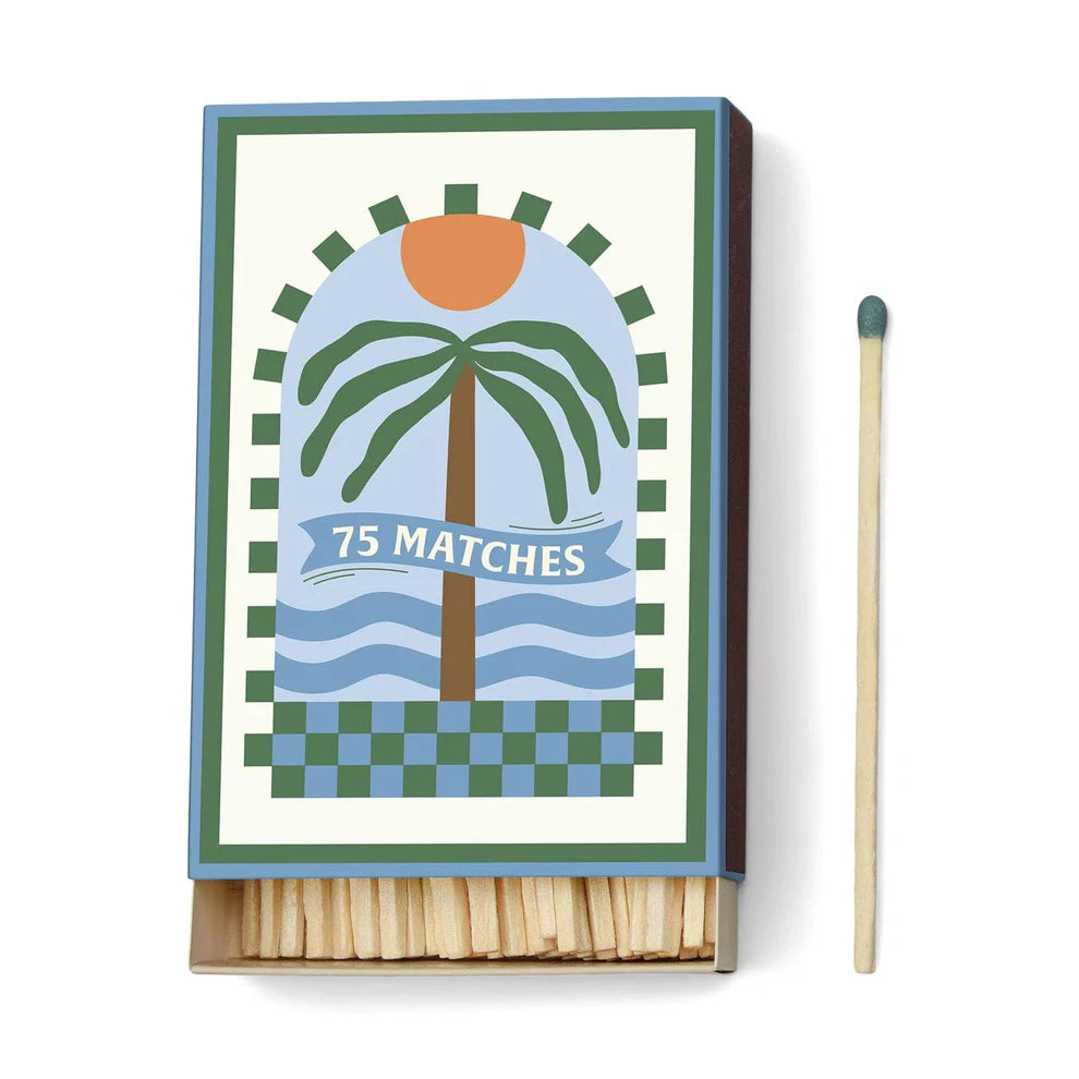 Palm Tree" - 75ct Boxed Matches