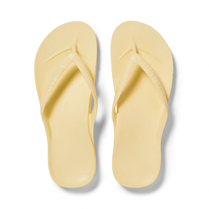 Archies Lemon Arch Support Flip Flops