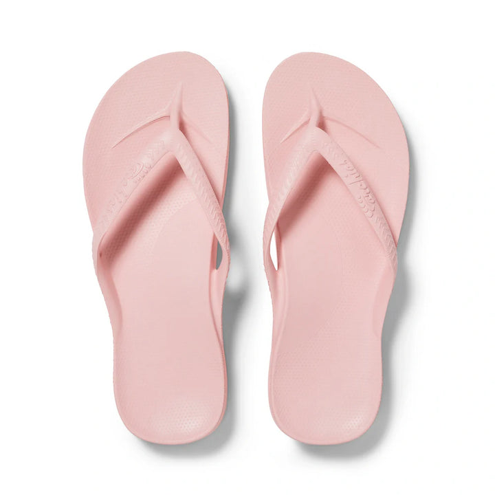 Archies Pink Arch Support Flip Flops