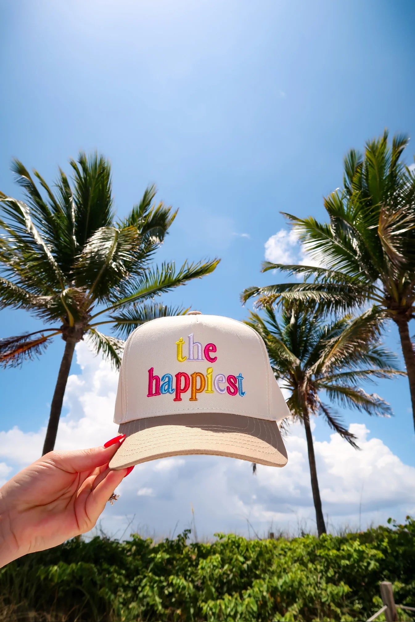 The Happiest Multicolor Hat
