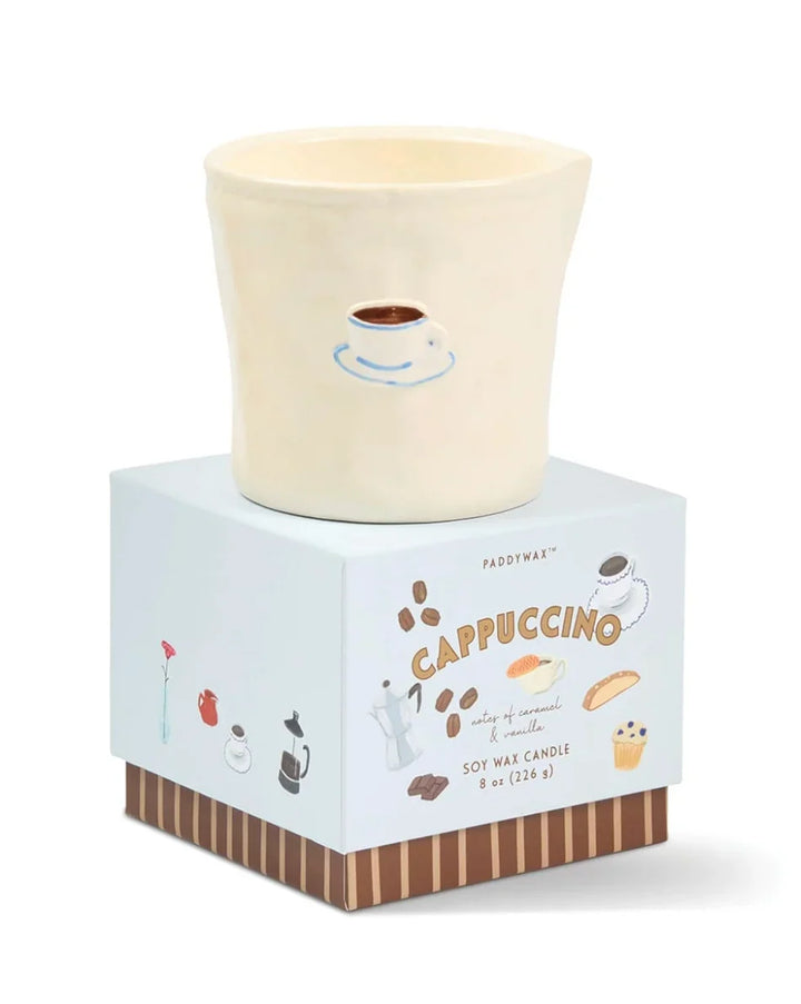 Cappuccino Ceramic Candle - Paddywax