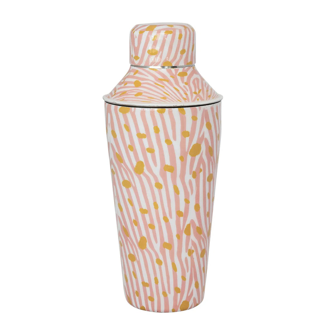 Enameled Metal Cocktail Shaker | Hazel Mazel