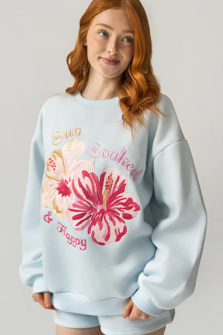 Sun Soaked Crewneck Sweatshirt - Happy Camp3r