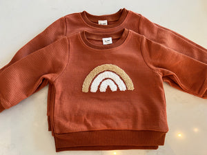 Baby Fall Rainbow Sweater