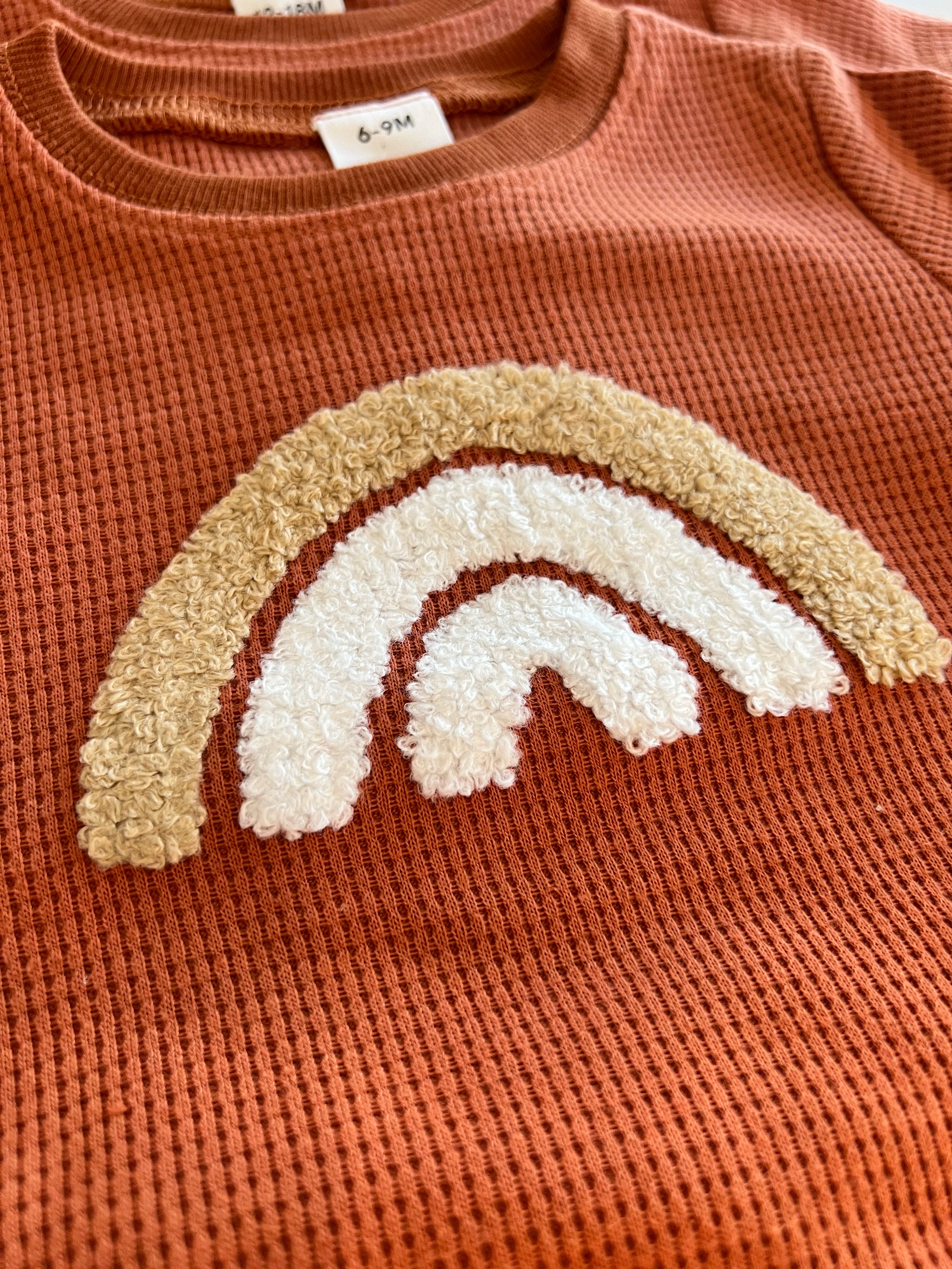Baby Fall Rainbow Sweater