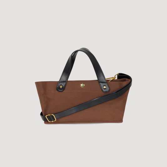 The Mini Horizon Tote 2.0- Chestnut Ell & Emm