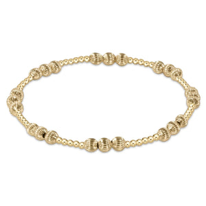 Enewton | Dignity Joy Pattern 4mm Bead Bracelet - Gold