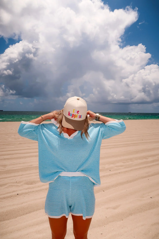 The Happiest Multicolor Hat