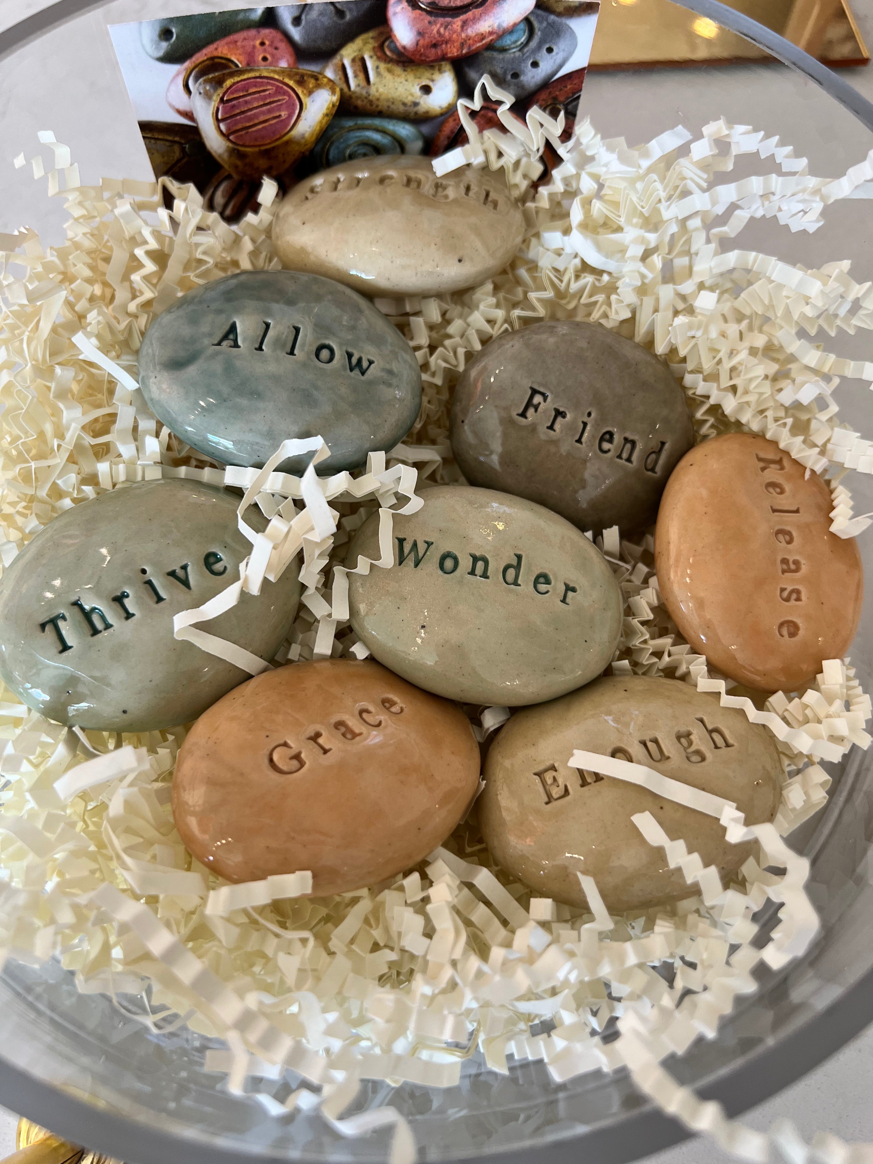 Inspirational Ceramic Stones