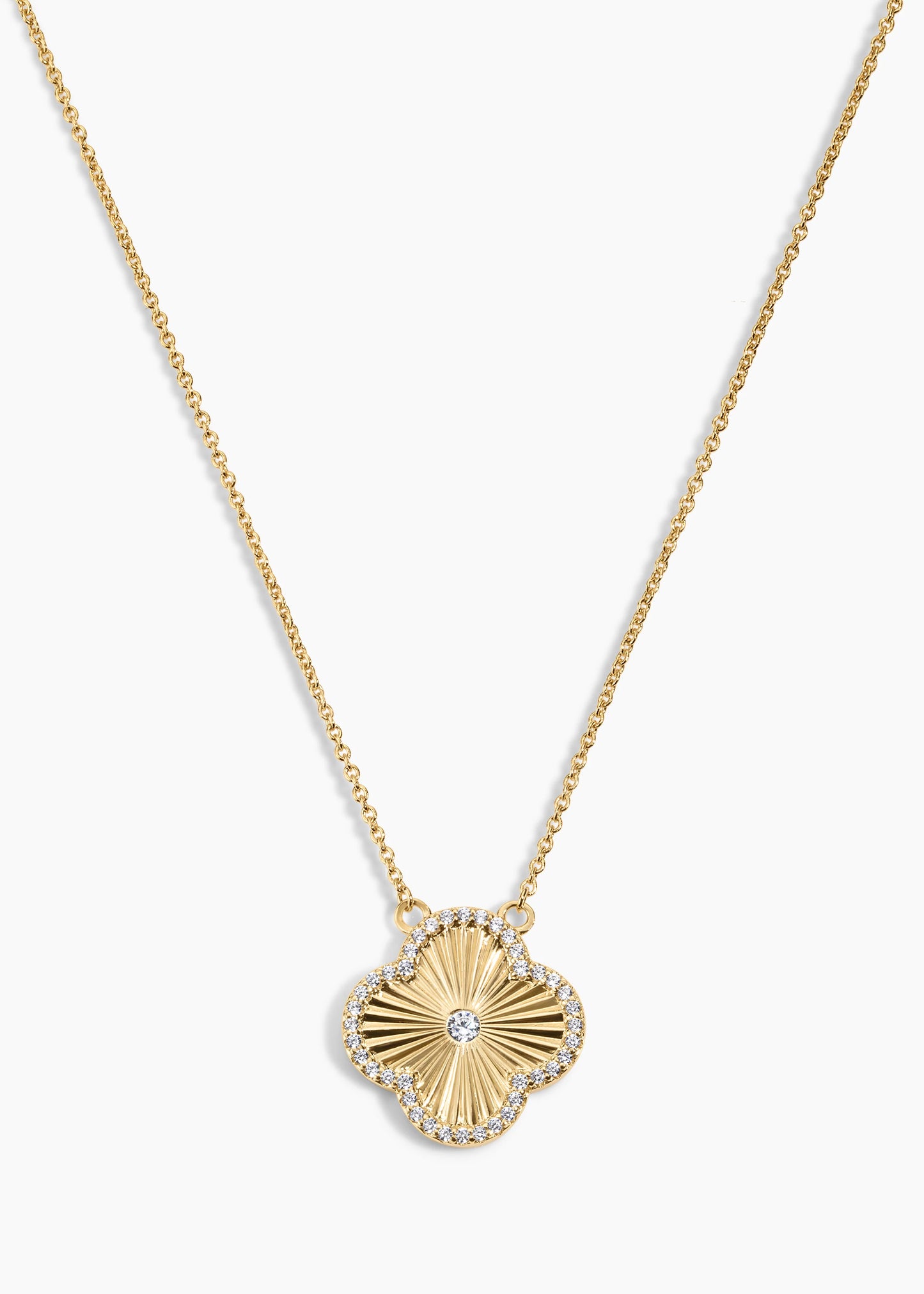 Icon Necklace Gold Electric Picks