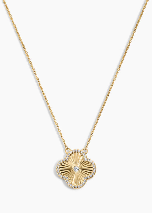 Icon Necklace Gold Electric Picks