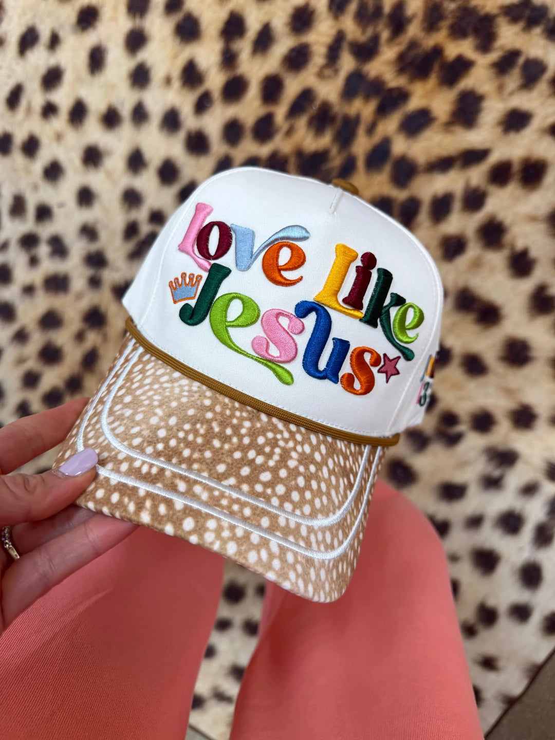 Love Like Jesus Fawn Brim Hat