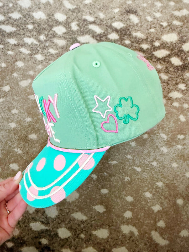 How Lucky Are We Trucker Hat