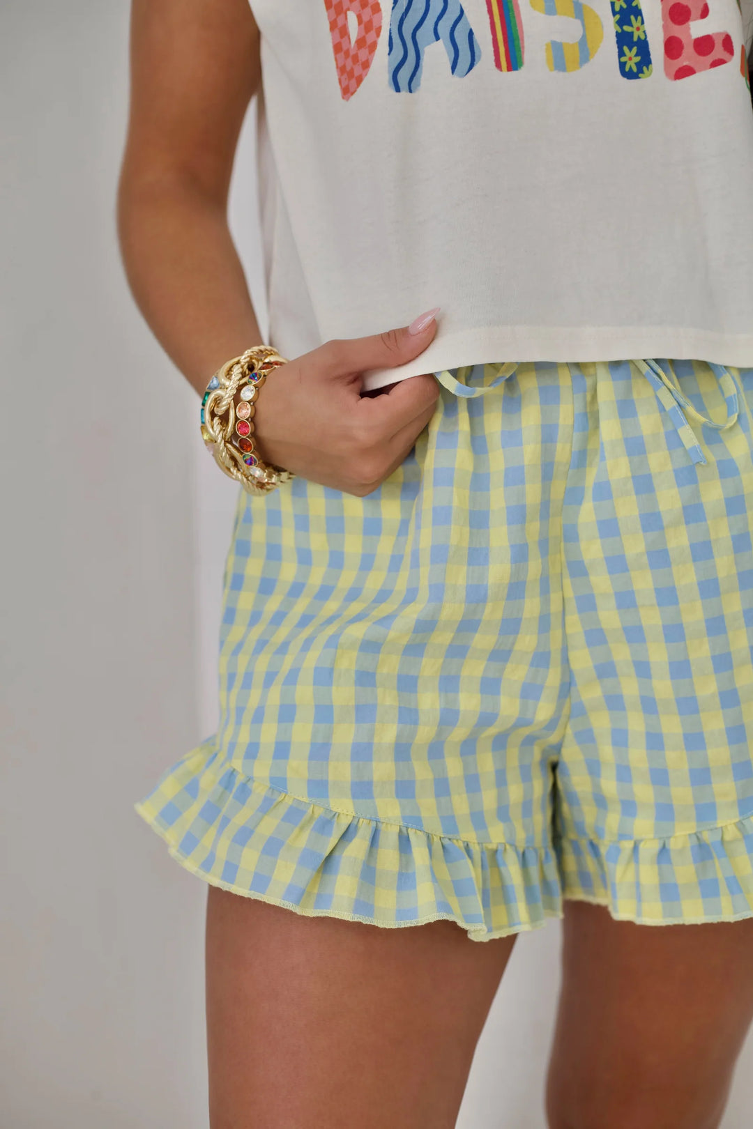 Lemon Drop Ruffle Short