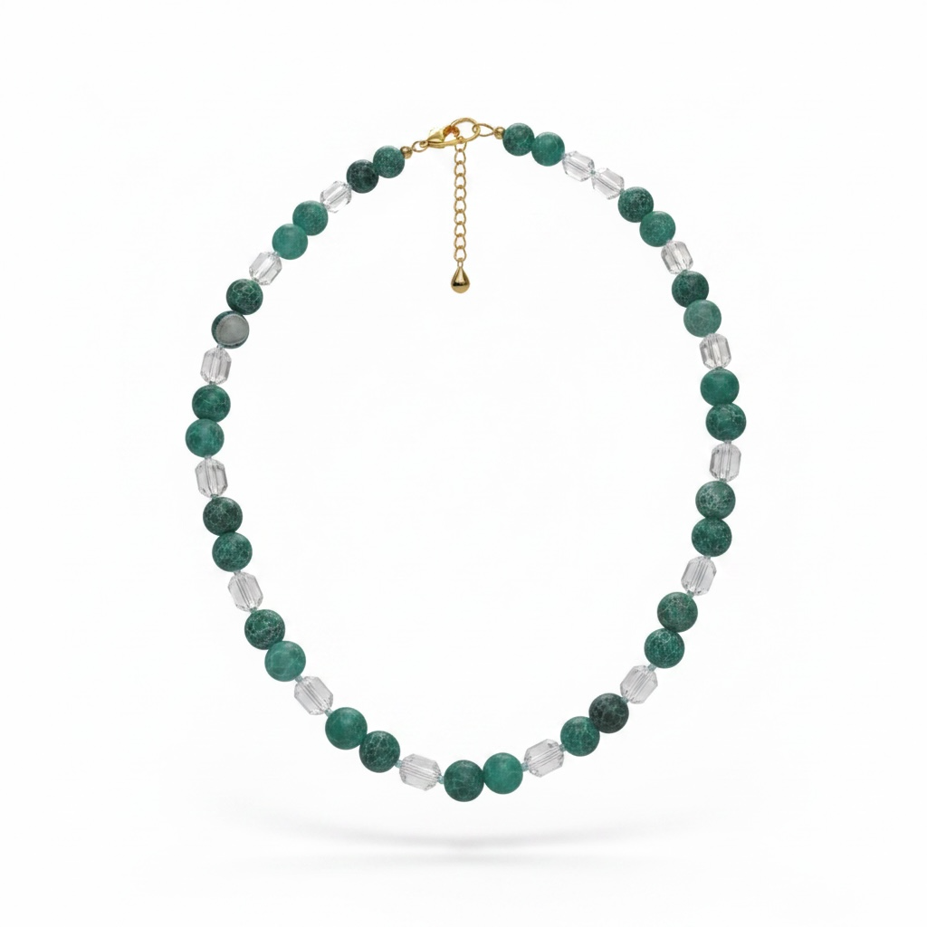 Jade Beaded Necklace