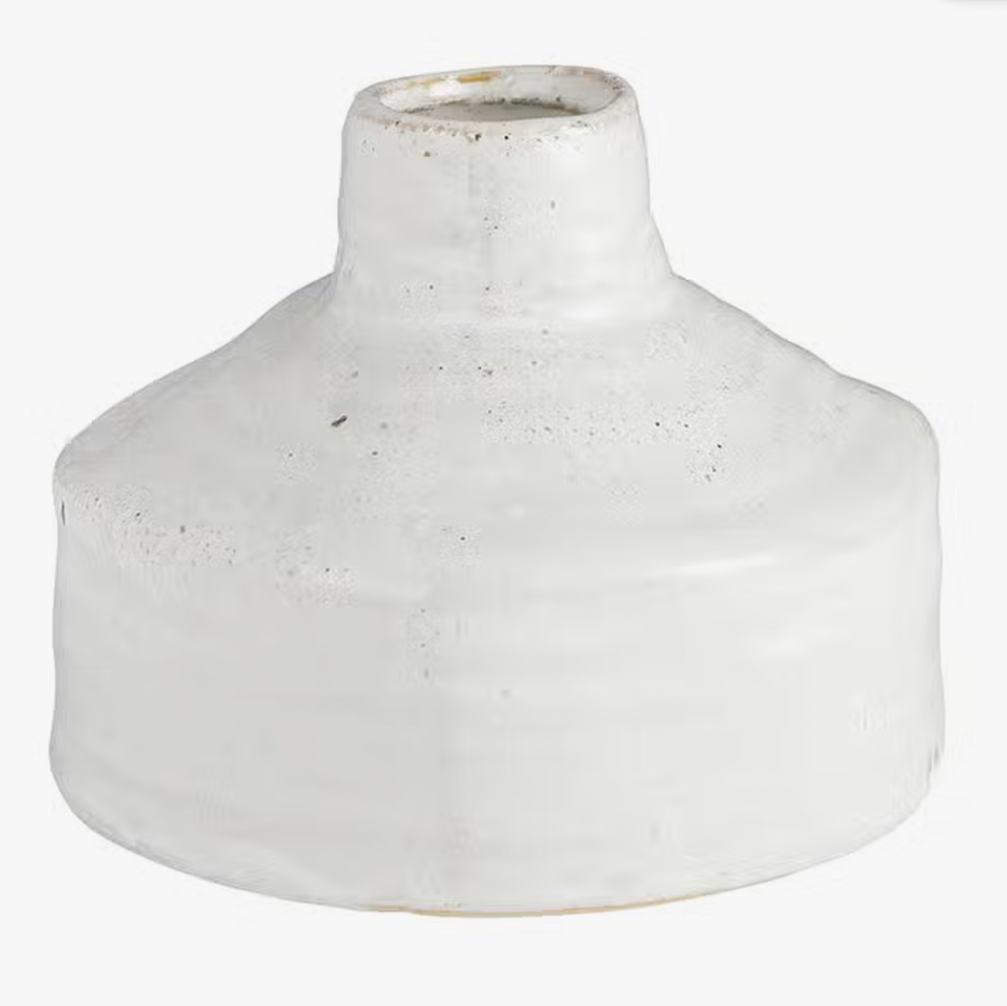 Wide Top Organic Vase