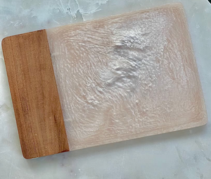 Ivory Resin Cheese Board