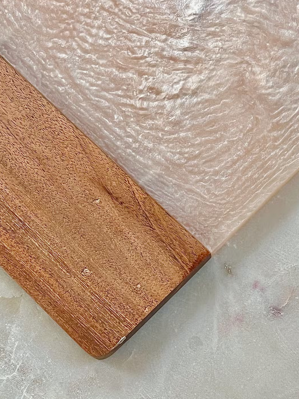 Ivory Resin Cheese Board