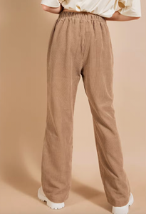 Corduroy Wide Leg Pants