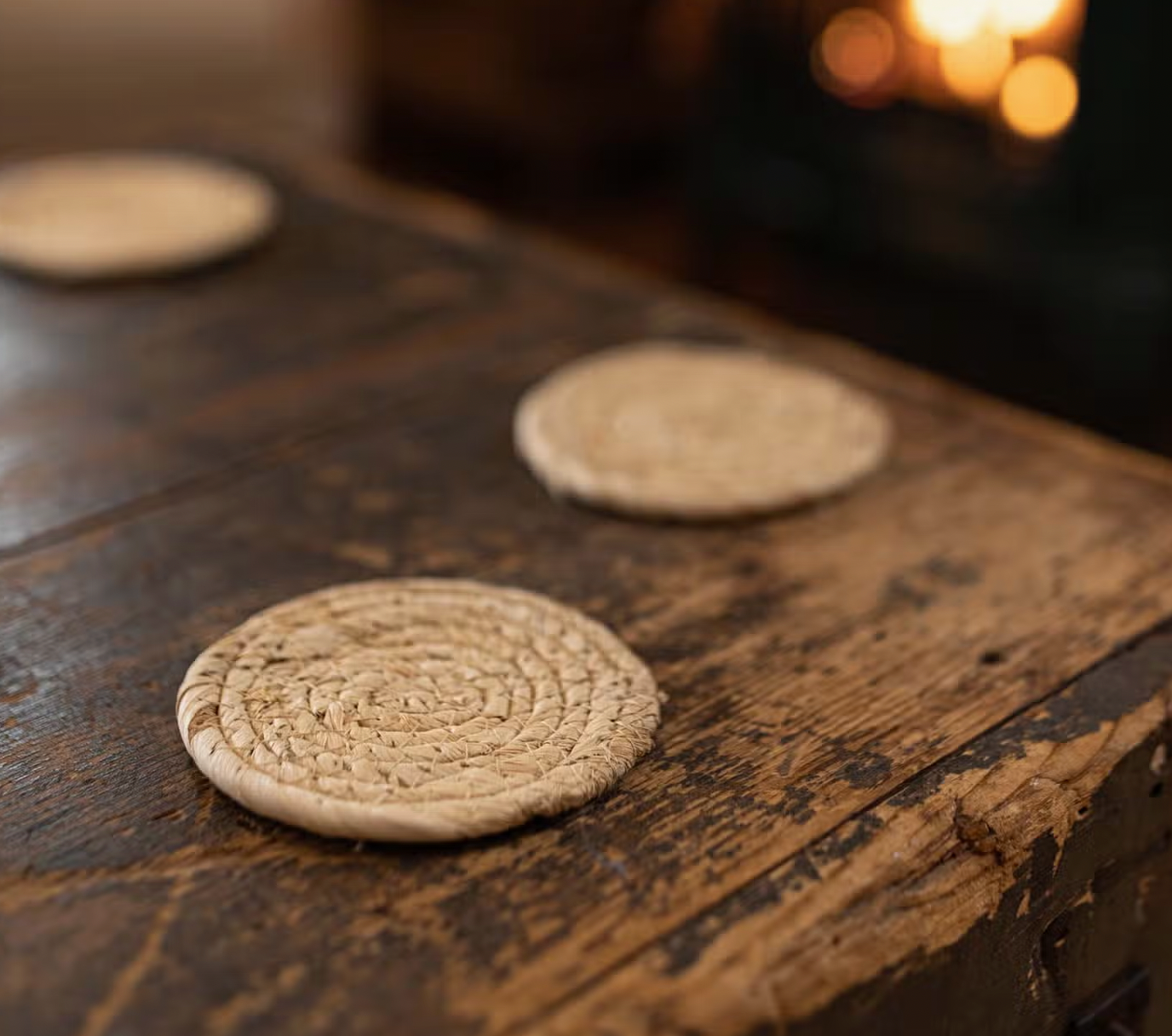 Woven Coasters (Set of 4)
