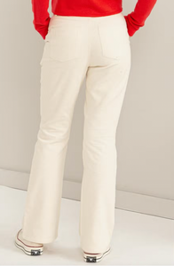 Corduroy Pants in Cream