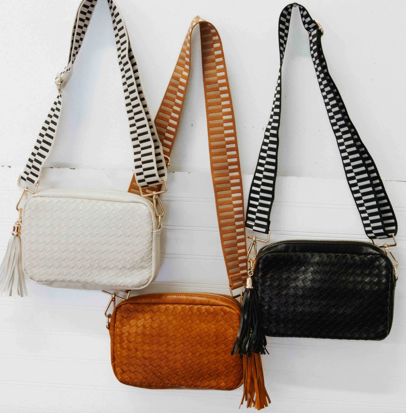 Willow Woven Crossbody - 3 Colors