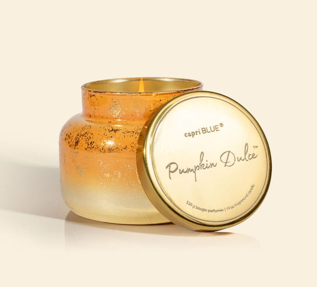 Pumpkin Dulce Glimmer 19oz - Capri Blue