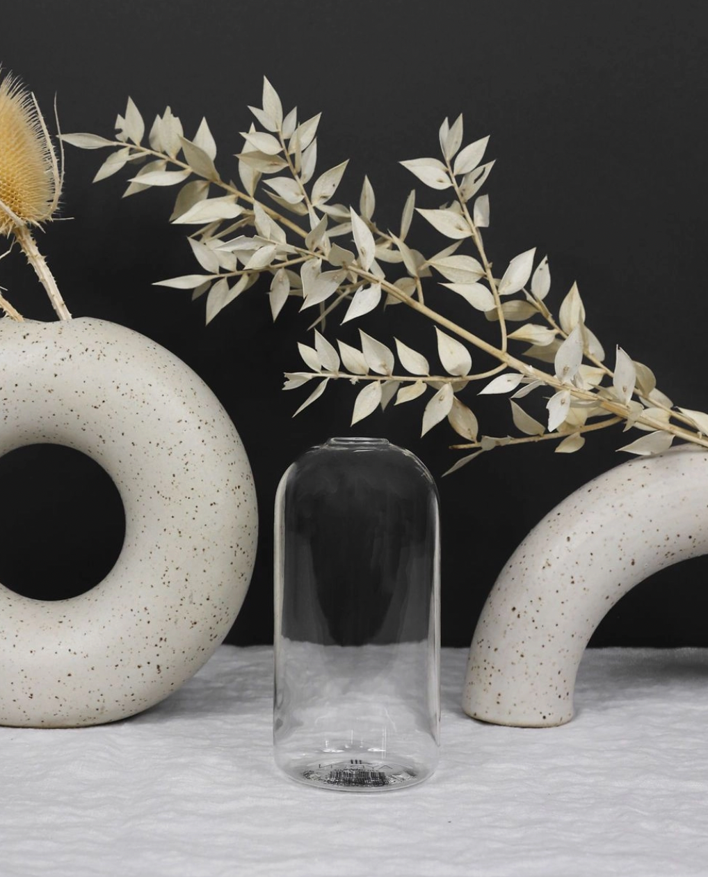 Wylie Clear Vase - Everlasting Candles