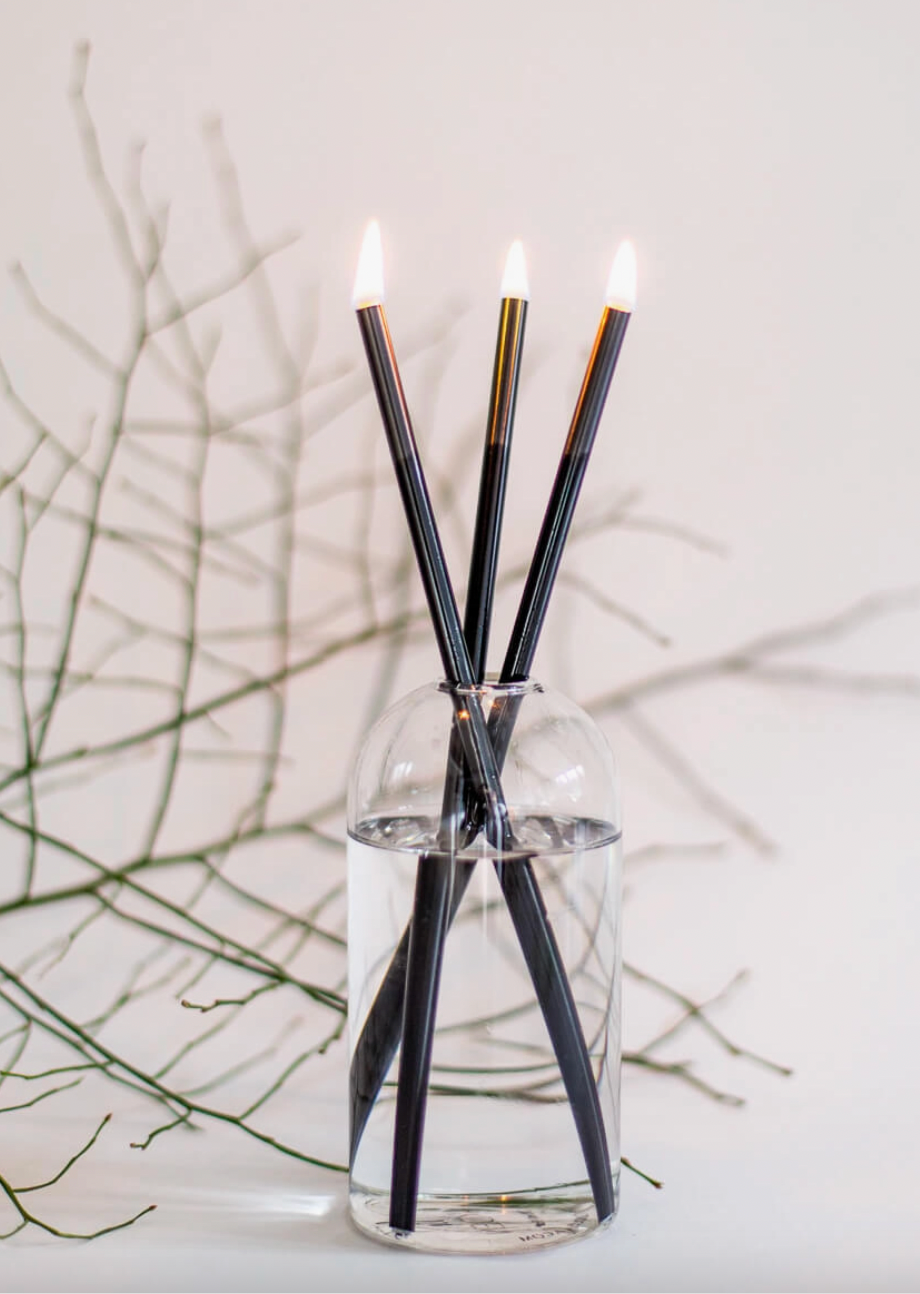 Wylie Clear Vase - Everlasting Candles