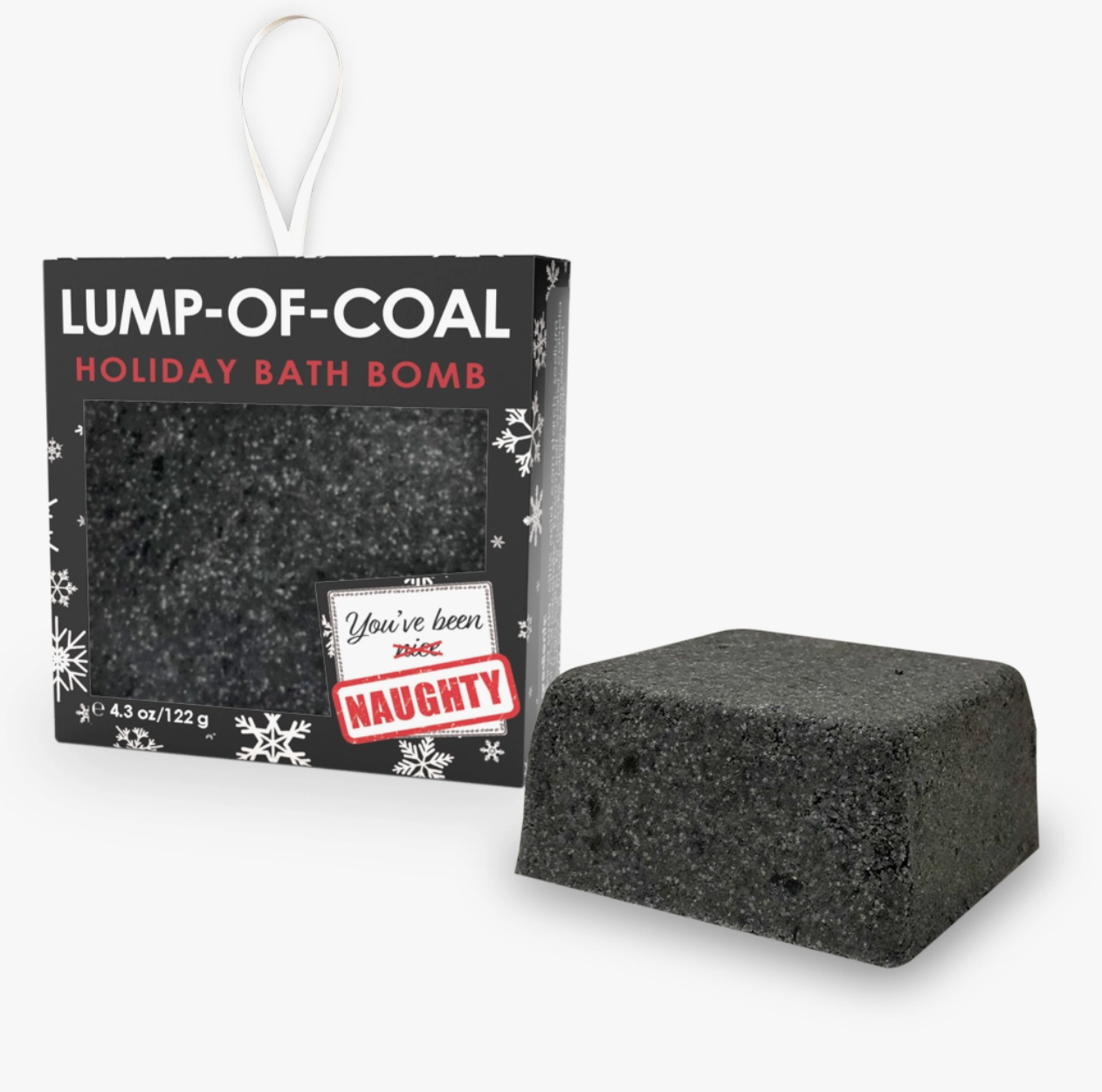 Lump of Coal Holiday Bath Bomb