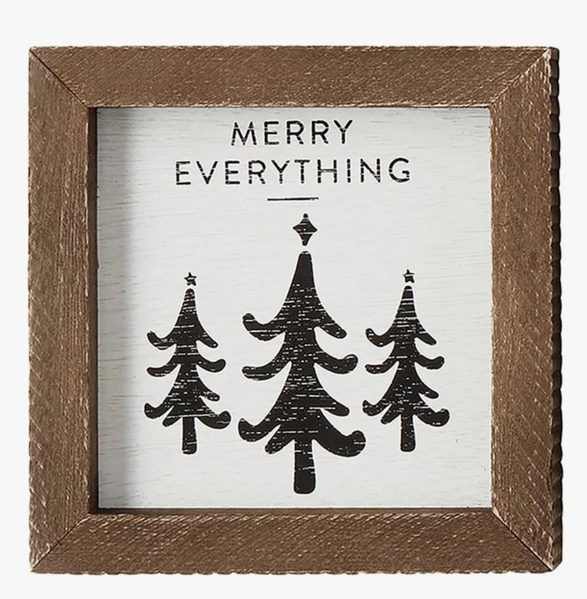 Merry Everything - Mini Wood Sign