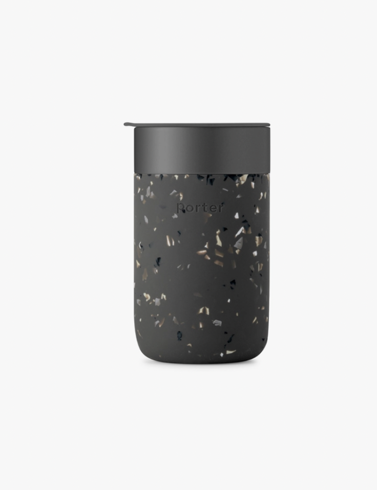 Porter Ceramic Reusable Coffee Mug 16oz - Terrazzo