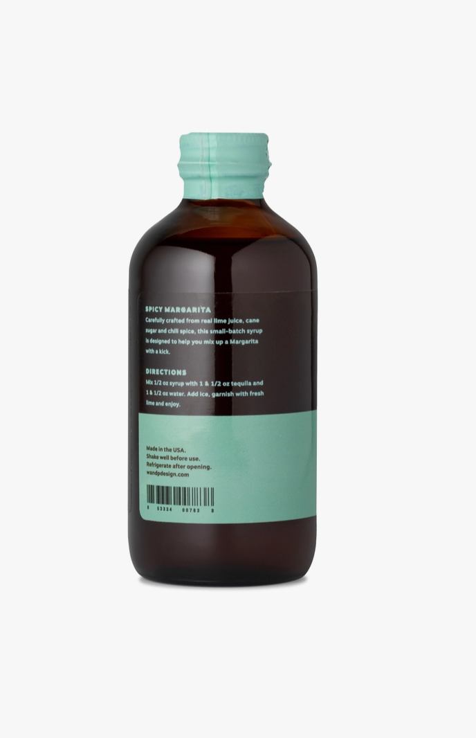 Craft Spicy Margarita Cocktail Mixer Syrup 8oz