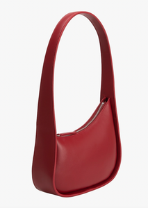 Willow Red Recycled Vegan Shoulder Bag - Melie Bianco
