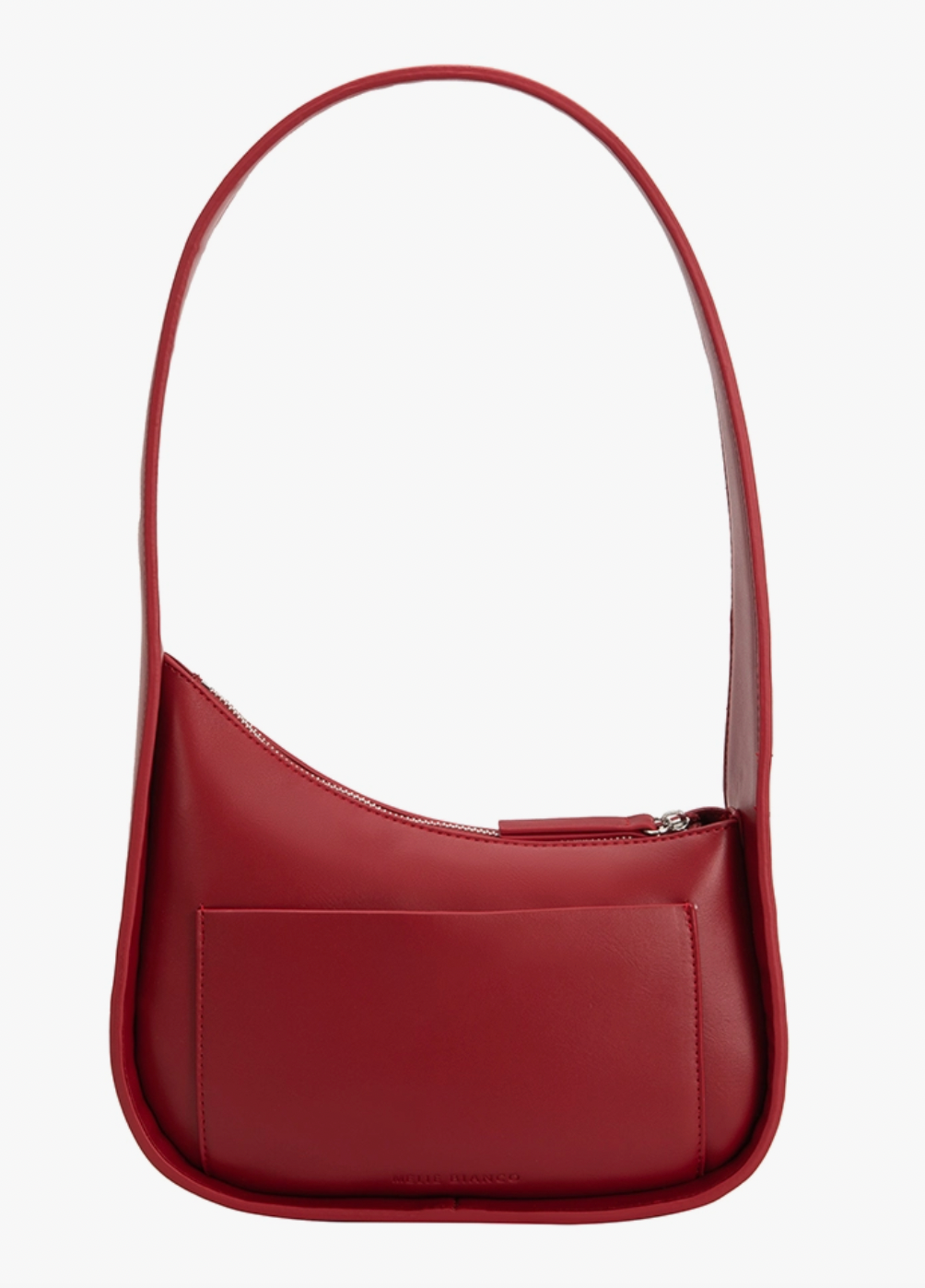 Willow Red Recycled Vegan Shoulder Bag - Melie Bianco