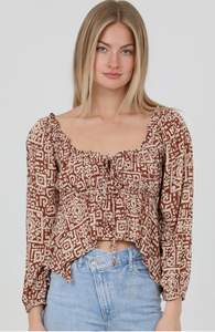 Spice Babydoll Top