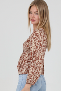 Spice Babydoll Top