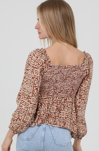 Spice Babydoll Top