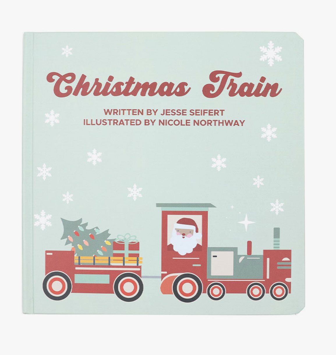 Lucy's Room Christmas Train Board Book