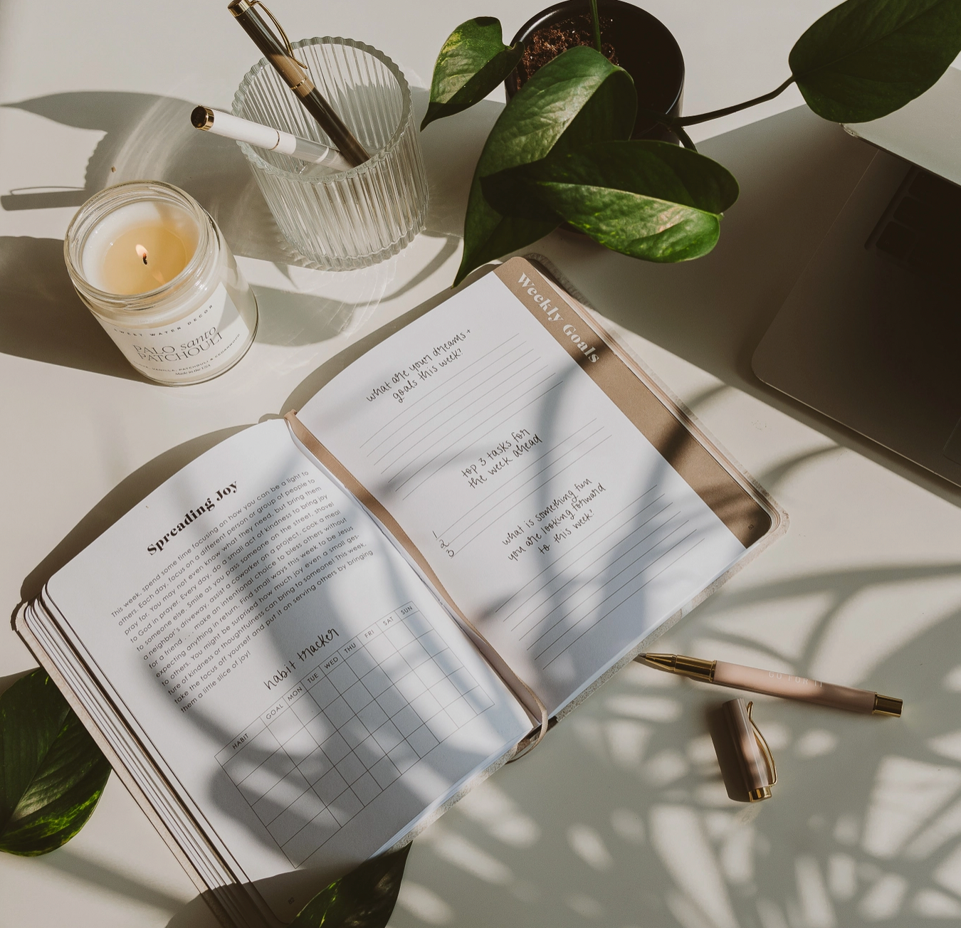 Inspirational Productivity Journal