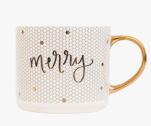 Merry Tile Coffee Mug