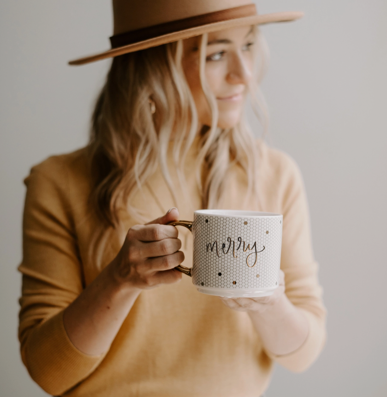 Merry Tile Coffee Mug