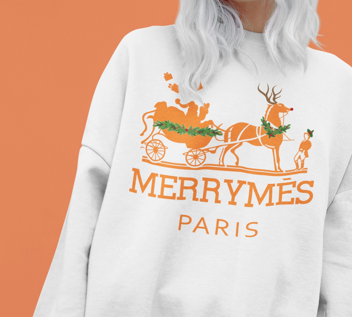 Merrymes Graphic Crewneck