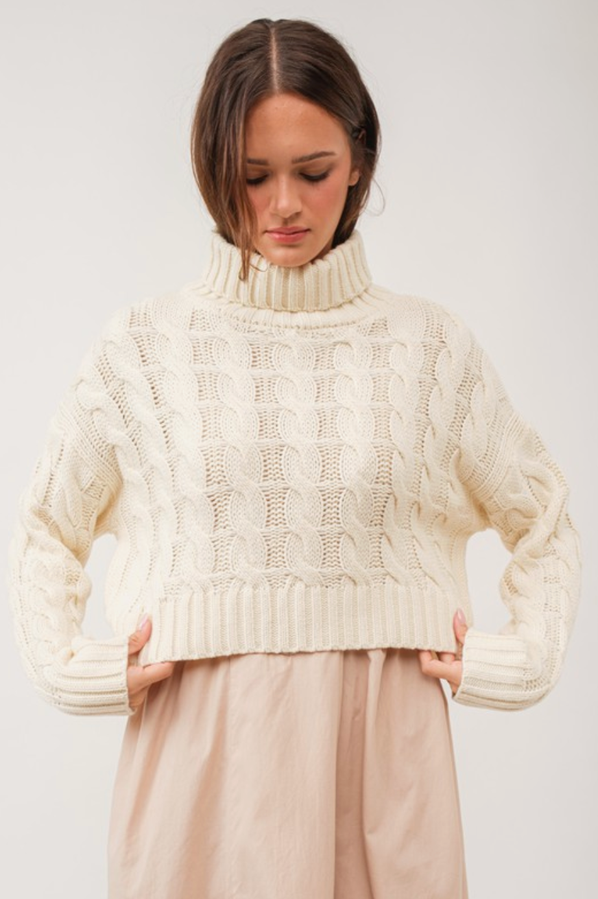 Dreamy Cable Knit Sweater
