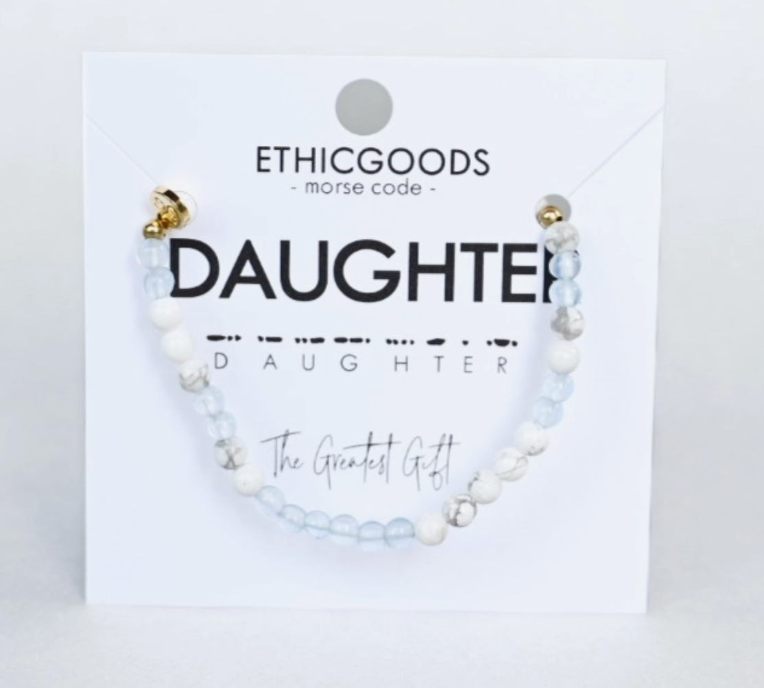 Morse Code Bracelet | Daughter