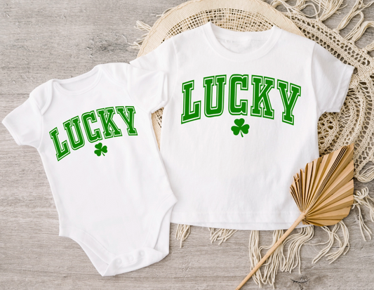 Lucky Baby Onesie & Toddler Tee | St. Patty's Day