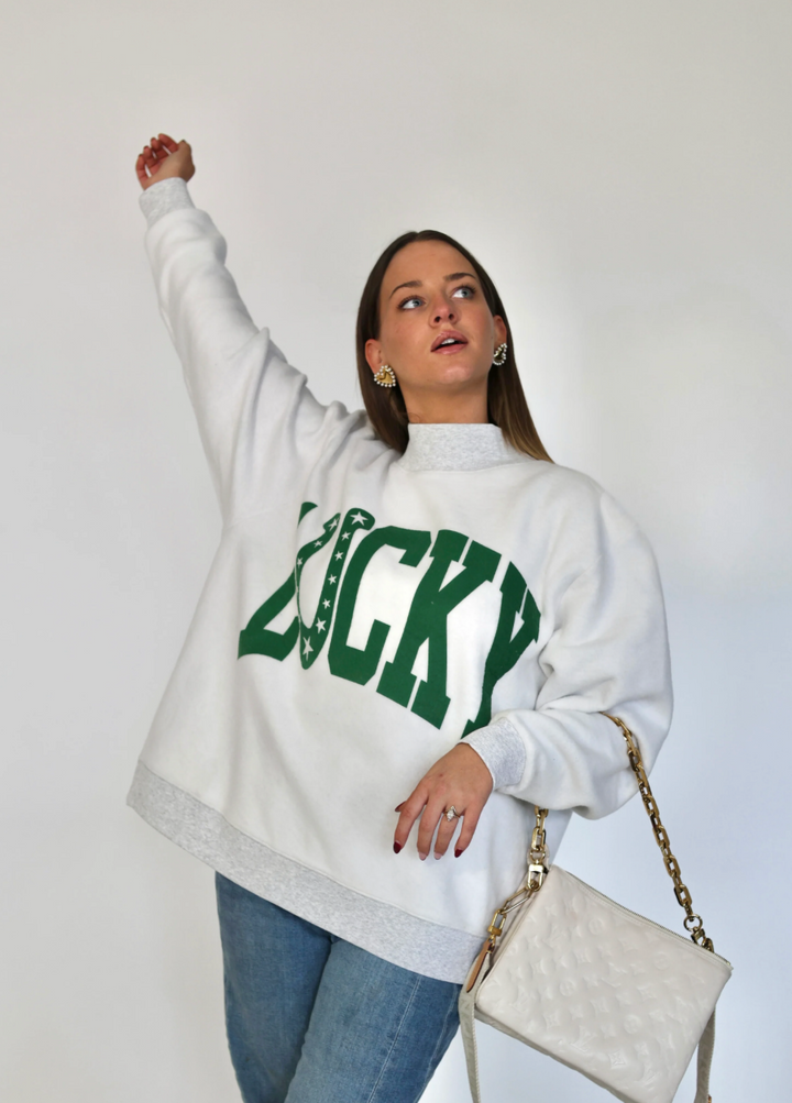 Lucky Two Sided Mockneck