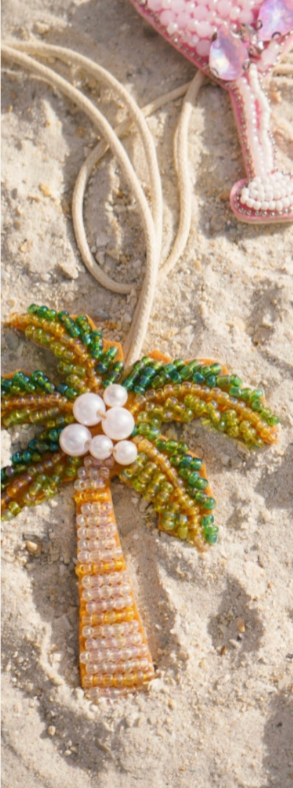 Palm Tree Bag Charm