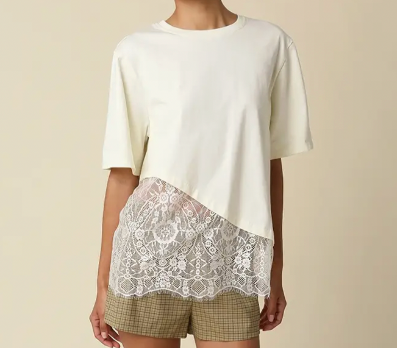 Camila Layered Hem Tee Top